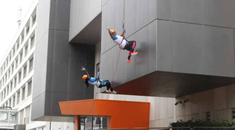 Luton and Dunstable Hospital abseil raises £64,000 for NHS charity