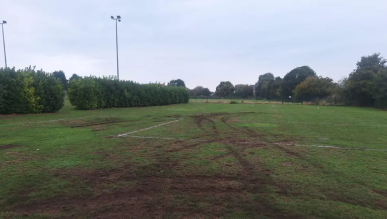 Littleport Rangers football pitch vandalism forces youth teams off field