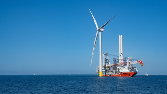 Record-Breaking Wind Turbine Installed At East Anglia THREE Offshore Windfarm
