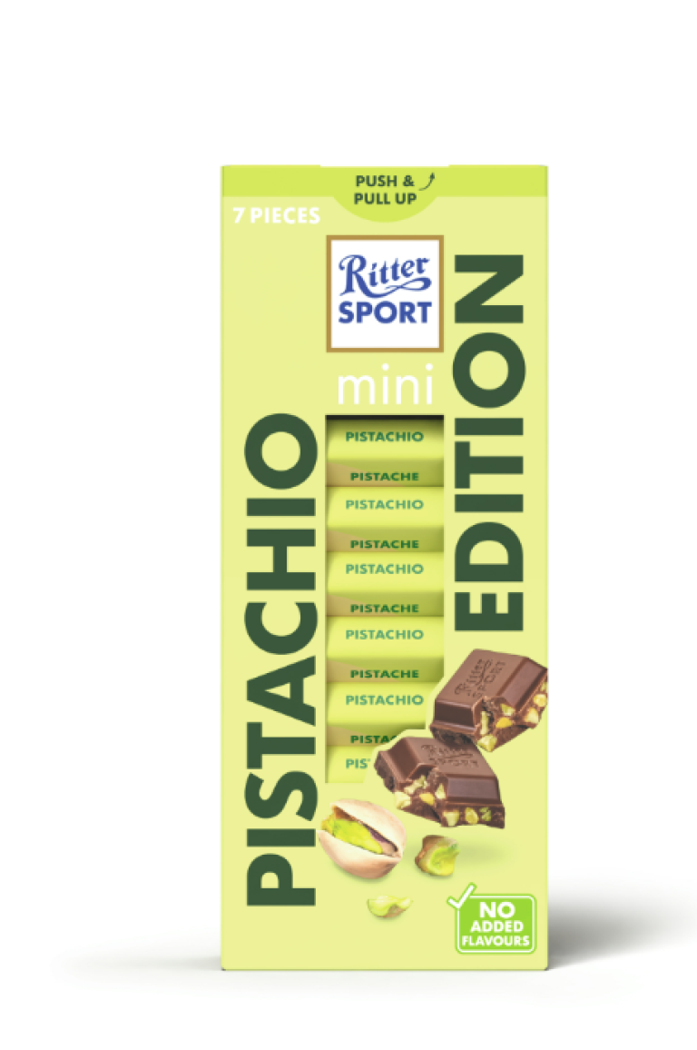 Ritter Sport Expands Pistachio Range With New Mini Tower Chocolate Launch