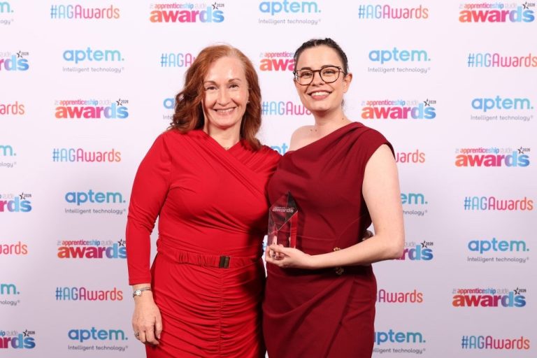 University of Suffolk graduate wins Apprentice of the Year award