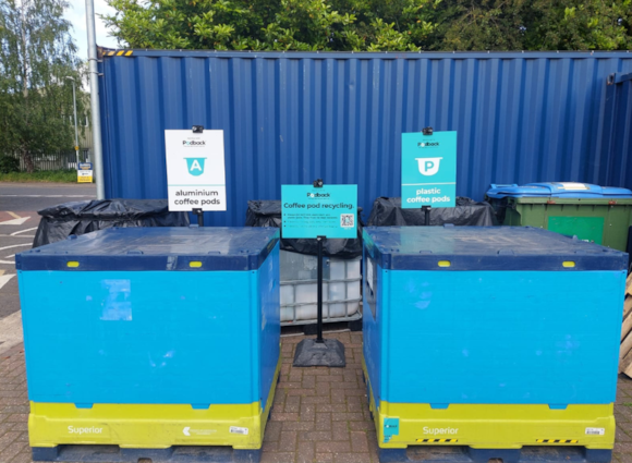 Coffee pod recycling success