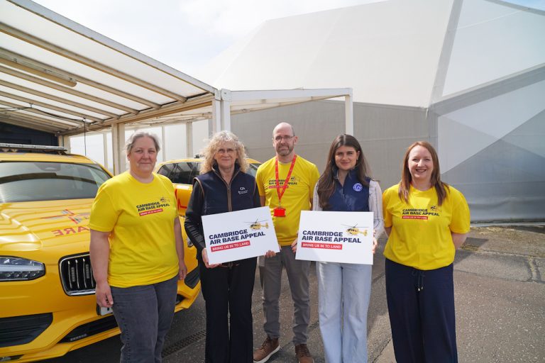 Fresh Produce Giant G’s Fresh Backs East Anglian Air Ambulance Air Base Appeal