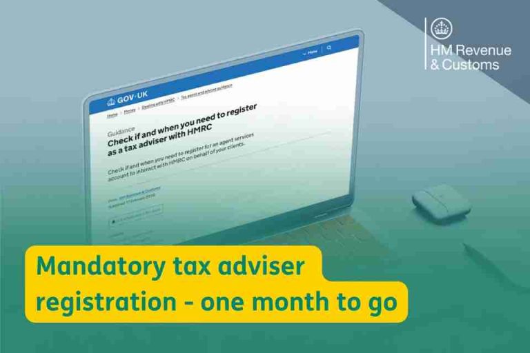 Tax Advisers Warned of One Month Left to Register Under New HMRC Rules