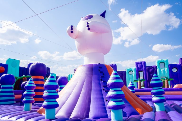 World’s Largest Inflatable Playhouse Mega Bounce Unveiled at Braintree Village