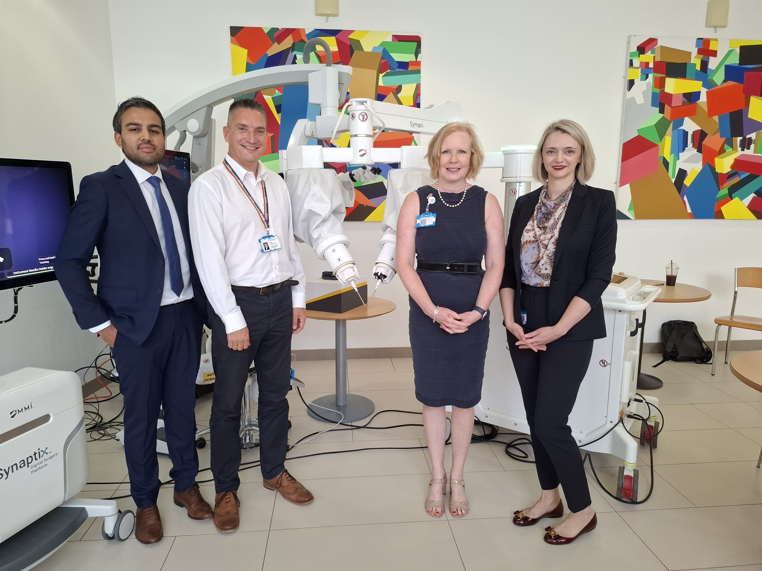 Broomfield Hospital Surgeons Trial £1.4m Robot to Transform Delicate Microsurgery